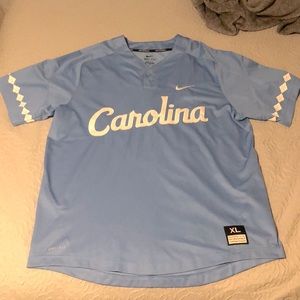 Nike mens North Carolina baseball jersey